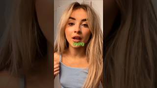 Sabrina Carpenters CRYING Tutorial 😳😭 [upl. by Rozanne]