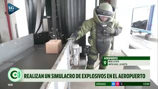 Simulacro La guardia de prevención de explosivos nos muestra el procedimiento de neutralización [upl. by Baugh]