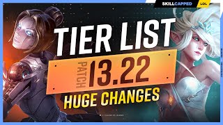 NEW TIER LIST for PATCH 1322  HUGE MAGE CHANGES [upl. by Encratia]