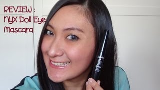 Review  NYX Doll Eye Mascara [upl. by Gretchen]