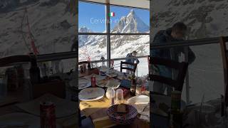 Cervinia in ITALY swiss travel winter skitour snow switzerland zermatt cerviniaski [upl. by Sidon]