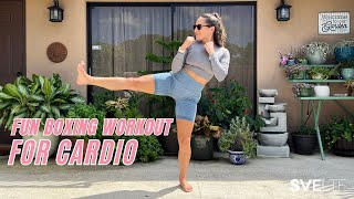 Easy And Fun Cardio Workout For Fat Burning [upl. by Haugen]