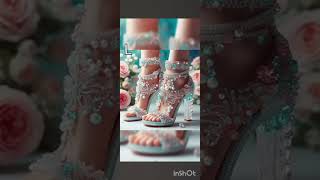 Beautiful sandal designHigh heel sandal designnew sandal design 2024short videoviral video [upl. by Shep411]