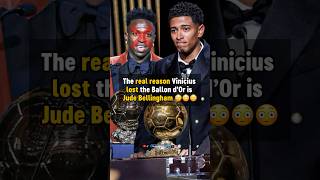 Vini lost the Ballon d’Or because of Bellingham 😳 [upl. by Janaya]