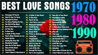 Best Love Songs Medley 70s 80s 90s🌼Love Song Greatest Hits Playlist🌼Non Stop Old Song Sweet Memories [upl. by Colet343]