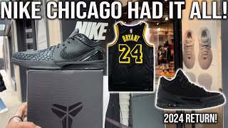 NIKE CHICAGO HAD KOBE 4 GIFT OF MAMBA SNEAKERS  KOBE MAMBA LAKERS JERSEY JORDAN 3 BLACK CAT 2024 [upl. by Cathi582]