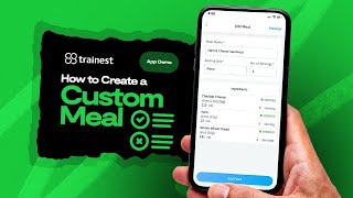 How to Create a Custom Meal [upl. by Veljkov]