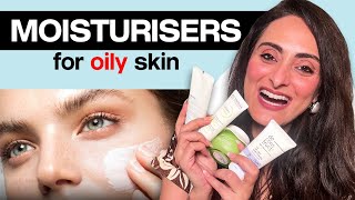 5 Moisturisers for oily skin  Dermatologist [upl. by Enalahs]