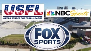 USFL Unveils 2023 Broadcast Schedule With League Partners FOX Sports amp NBC Sports [upl. by Roinuj]