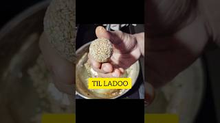 Ganesh Chaturthi special Til ladoo recipe🧆🌼shorts youtubeshorts food recipe reels [upl. by Pliske]