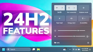 Windows 11 24H2  All New Features Full Release Review [upl. by Eornom]