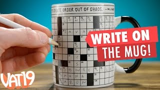 Crossword Puzzle Coffee Mug [upl. by Amilb]