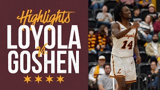 Loyola vs Goshen  Cinematic Highlights [upl. by Meluhs]