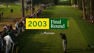 2003 Masters Tournament Final Round Broadcast [upl. by Campbell]