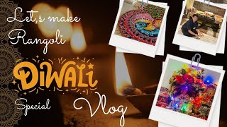 Lets Make Rangoli 😊  GONE WRONG  😊 Happy Diwali 😊 diwalispecial rangoli [upl. by Dranek]