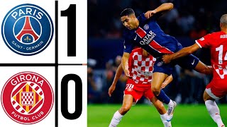 PSG vs Girona 10 lucas beraldo Goal  Girona vs paris saint germain UEFA Champions League 2025 [upl. by Nirek]