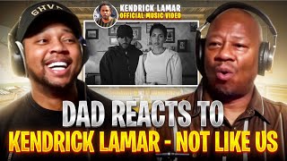 Dad Reacts to Kendrick Lamar  Not Like Us Official Music Video [upl. by Hanleigh]