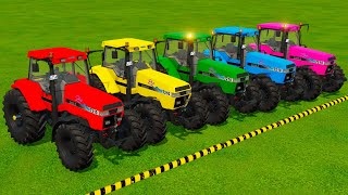 LOAD amp TRANSPORTING GIANT APPLES WITH CASE IH TRACTORS  Farming Simulator 22 [upl. by Buchalter]