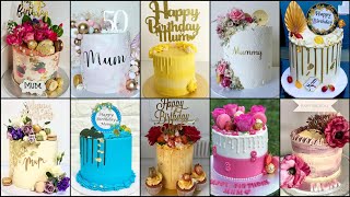 💓Mothers Birthday Cake Design 2023Moms Birthday CakeBirthday Cake Design For MomCake Design [upl. by Thorndike]