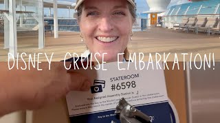 Very Merrytime Disney Cruise Embarkation The Disney Dream [upl. by Ayhtnic]