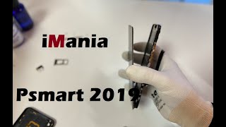 Huawei psmart 2019 sostituzione vetro touch lcd screen replacement iMania [upl. by Mano]