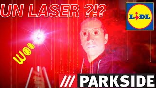 Voici le NIVEAU LASER PARKSIDE LIDL PKLL10B3 [upl. by Hi740]