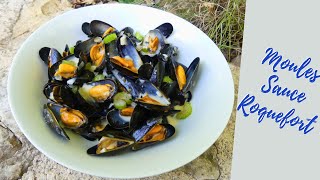 Moules au Roquefort  Recette pour les Gourmands  La Mer et le Fromage [upl. by Jerol]