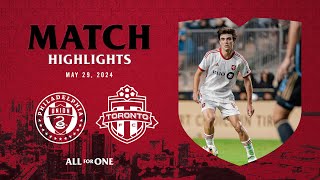 MATCH HIGHLIGHTS Philadelphia Union vs Toronto FC  May 29 2024 [upl. by Femi]