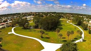 Birdseye View of Mainlands Park in Tamarac from a Drone [upl. by Nanyk]