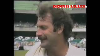 Dennis Lillee interview by Keith Stackpole [upl. by Yziar455]