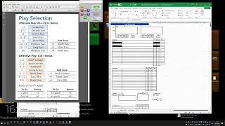 Season Ticket Football Excel Scoresheet v16 tutorial [upl. by Secnarf]