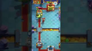 He thought he can defend me  clash royale clashroyale supercell [upl. by Neroled]