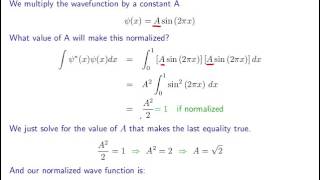 How to Normalize a Wave function in Quantum Mechanics [upl. by Verdha]