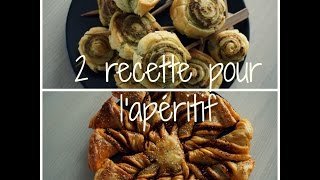 2 recettes faciles pour lapéritif [upl. by Hudnut212]