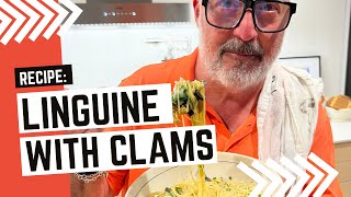 Andrew Zimmern Makes Linguine with Clams [upl. by Daley840]