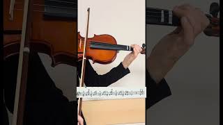 Suzuki Book 1🎻Allegretto violin music violinlessonsforbeginners violinteacher shorts violino [upl. by Alyek]