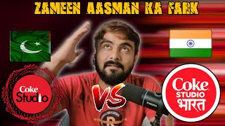 Coke Studio BHARAT Copying Coke Studio PAKISTAN  Indian Reacts [upl. by Enitsyrk485]