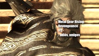 Metal Gear Rising Revengeance  adiós amigos  2 [upl. by Powers]