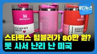 왔다뉴스 스타벅스 핑크 텀블러가 뭐길래…quot못 사서 난리 난 미국quot  영남일보 [upl. by Asirret]