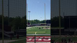 UMass Football Camp First Place Field Goal Competition Kick  5312024 [upl. by Brnaba485]