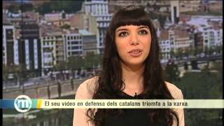 TV3  Els matins  Mel Domínguez la bloguera que ha revolucionat la xarxa amb un vídeo contra la [upl. by Augustus]