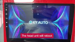 How to Reboot Car Android Stereo via RST button [upl. by Ahkeber]