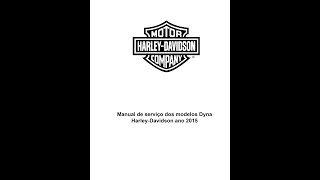 Manual De Serviços  Harley Davidson  Dyna Models  2015 [upl. by Aicram926]