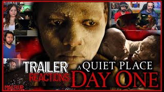 A Quiet Place DAY ONE Trailer REACTIONS [upl. by Nave]