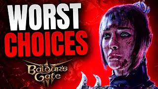 10 Most CURSED DECISIONS in Baldurs Gate 3 Act 1 amp 2 [upl. by Atnohs182]