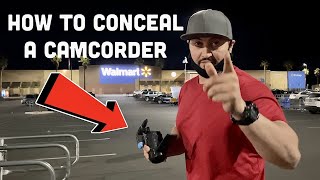 VLOG HOW TO HIDE A CAMERA FOR PRANKS  WALMART  TARGET [upl. by Areemas]