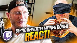 BerndZehner bewertet MEINEN DÖNER😳🥙HOLLE VS DÖNERMANN  Holle reagiert [upl. by Edyth]