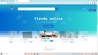 Descargar tienda online PHP Axios y MySQL Gratuito 2023 [upl. by Llacam]