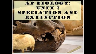 AP Biology Unit 7 Speciation and Extinction [upl. by Harrow]