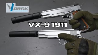 Vorsk VX9  Hitman 1911 silverballer [upl. by Adnauqahs]